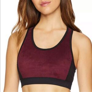 NWT Splendid Yoga Suede Racerback Sports Bra Size